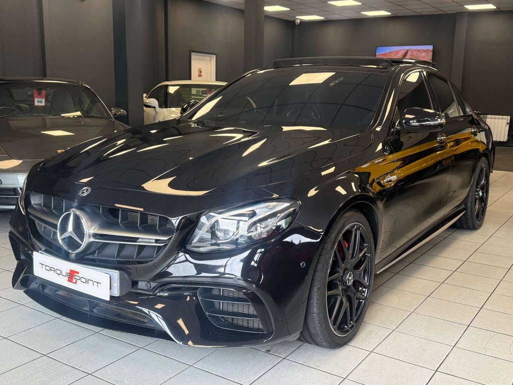 USED 2018 18 MERCEDES-BENZ E-CLASS 4.0 AMG E 63 S Premium 4Matic+ Auto 4WD 4dr FSH + 360 CAM + PAN ROOF