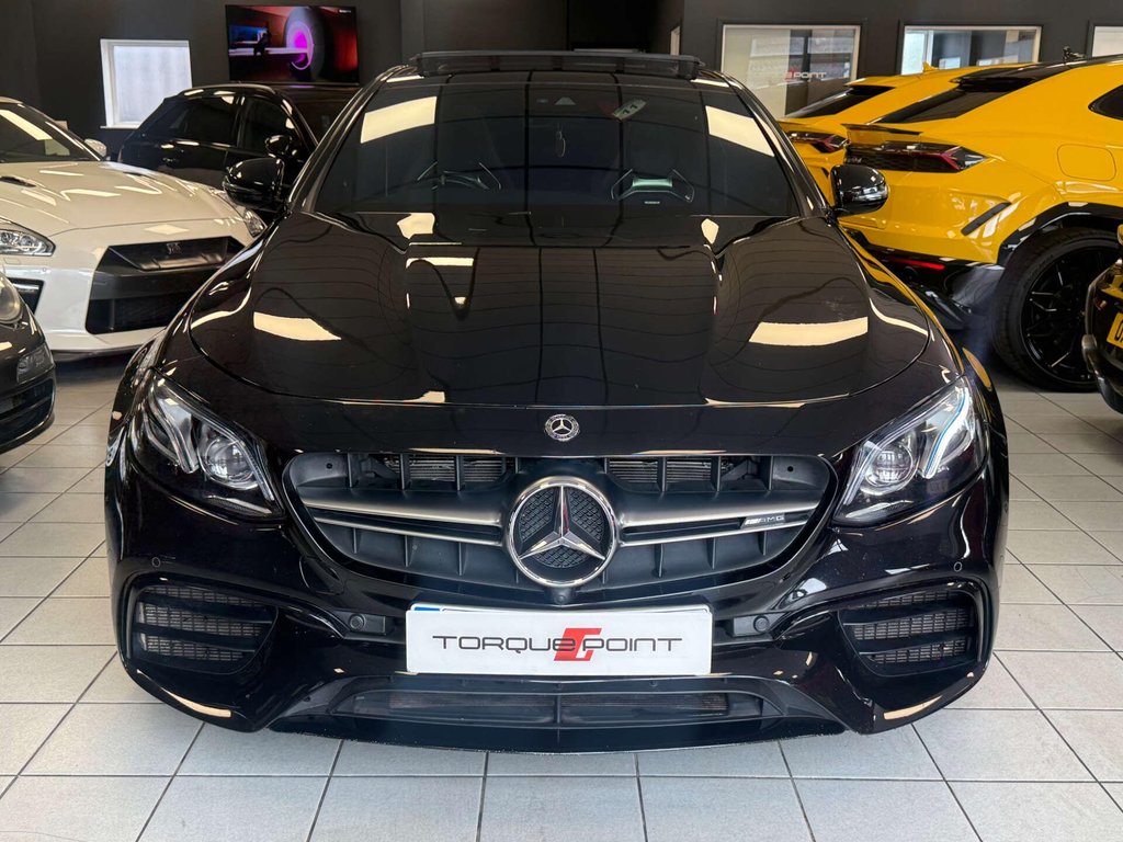 USED 2018 18 MERCEDES-BENZ E-CLASS 4.0 AMG E 63 S Premium 4Matic+ Auto 4WD 4dr FSH + 360 CAM + PAN ROOF