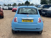 USED 2012 12 FIAT 500 1.2 Pop Euro 5 (s/s) 3dr 