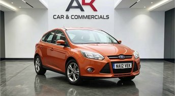 2012 FORD FOCUS 1.6 Zetec Hatchback 5dr Petrol Manual Euro 5 (105 ps) £2895.00
