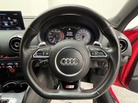 USED 2016 16 AUDI S3 2.0 TFSI Sportback 5dr Petrol S Tronic quattro KEYLESS-ELEC SEATS-CAMERA-ADPT CRUISE-19&rdquo; ALLOYS-