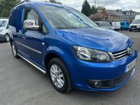 USED 2015 65 VOLKSWAGEN CADDY 1.6 TDI C20 Highline Panel Van 4dr Diesel Manual L1 H1 (101 bhp) NO VAT JUST 54K FSH !!!! AIR CON !!!! A SUPERB WELL KEPT LOW MILES VAN !!