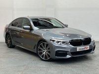 USED 2018 68 BMW 5 SERIES 2.0 520d M Sport Saloon 4dr Diesel Auto Euro 6 (s/s) (190 ps) 4 WHEEL STEER-360 CAMERAS-ADPT CRUISE-HEAD UP-