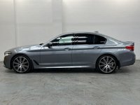 USED 2018 68 BMW 5 SERIES 2.0 520d M Sport Saloon 4dr Diesel Auto Euro 6 (s/s) (190 ps) 4 WHEEL STEER-360 CAMERAS-ADPT CRUISE-HEAD UP-