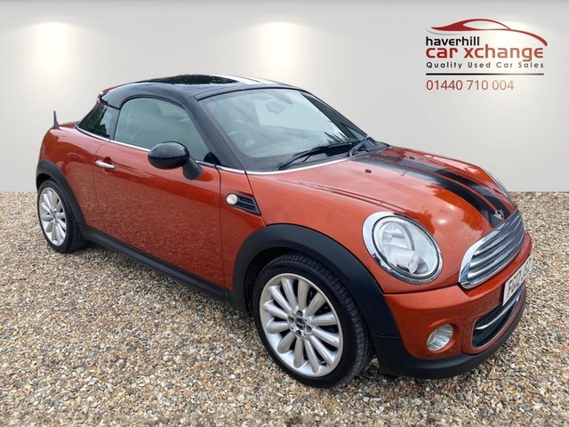 View our MINI Coupe 1.6 Cooper Coupe 2dr Petrol Manual Euro 5 (s/s) (122 ps)