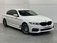 USED 2018 18 BMW 5 SERIES 2.0 520d M Sport Saloon 4dr Diesel Auto Euro 6 (s/s) (190 ps) 4 WHEEL STEER-360 CAMERAS-ADPT CRUISE-HEAD UP-