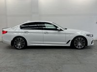 USED 2018 18 BMW 5 SERIES 2.0 520d M Sport Saloon 4dr Diesel Auto Euro 6 (s/s) (190 ps) 4 WHEEL STEER-360 CAMERAS-ADPT CRUISE-HEAD UP-