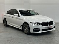 USED 2018 18 BMW 5 SERIES 2.0 520d M Sport Saloon 4dr Diesel Auto Euro 6 (s/s) (190 ps) 4 WHEEL STEER-360 CAMERAS-ADPT CRUISE-HEAD UP-