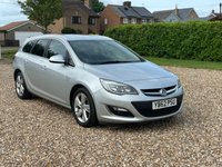 USED 2013 62 VAUXHALL ASTRA 1.6 16V SRi Sports Tourer 5dr Petrol Manual Euro 5 (115 ps) 80268 miles