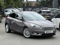 USED 2016 16 FORD FOCUS 1.0T EcoBoost Titanium X Hatchback 5dr Petrol Manual Euro 6 (s/s) (125 ps) REVERSE CAMERA + HEATED SEATS