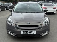USED 2016 16 FORD FOCUS 1.0T EcoBoost Titanium X Hatchback 5dr Petrol Manual Euro 6 (s/s) (125 ps) REVERSE CAMERA + HEATED SEATS