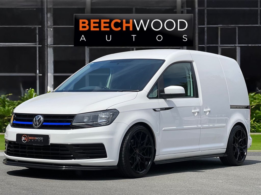 USED 2020 70 VOLKSWAGEN CADDY 2.0 TDI C20 Startline Panel Van 5dr Diesel Manual SWB Euro 6 (s/s) (102 ps) *BRAND NEW 19" WHEELS & TYRES*