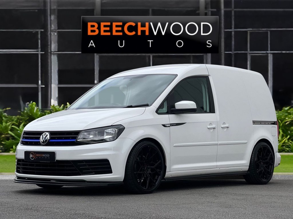 USED 2020 70 VOLKSWAGEN CADDY 2.0 TDI C20 Startline Panel Van 5dr Diesel Manual SWB Euro 6 (s/s) (102 ps) *BRAND NEW 19" WHEELS & TYRES*