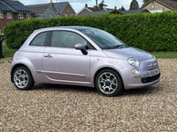 USED 2013 62 FIAT 500 0.9 TwinAir Lounge Hatchback 3dr Petrol Dualogic Euro 5 (s/s) (85 bhp) 56553 miles