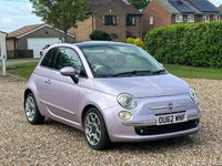 USED 2013 62 FIAT 500 0.9 TwinAir Lounge Hatchback 3dr Petrol Dualogic Euro 5 (s/s) (85 bhp) 56553 miles