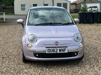 USED 2013 62 FIAT 500 0.9 TwinAir Lounge Hatchback 3dr Petrol Dualogic Euro 5 (s/s) (85 bhp) 56553 miles