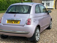 USED 2013 62 FIAT 500 0.9 TwinAir Lounge Hatchback 3dr Petrol Dualogic Euro 5 (s/s) (85 bhp) 56553 miles