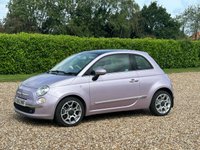 USED 2013 62 FIAT 500 0.9 TwinAir Lounge Hatchback 3dr Petrol Dualogic Euro 5 (s/s) (85 bhp) 56553 miles