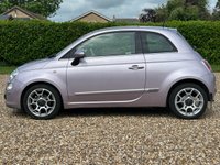 USED 2013 62 FIAT 500 0.9 TwinAir Lounge Hatchback 3dr Petrol Dualogic Euro 5 (s/s) (85 bhp) 56553 miles