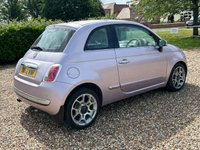 USED 2013 62 FIAT 500 0.9 TwinAir Lounge Hatchback 3dr Petrol Dualogic Euro 5 (s/s) (85 bhp) 56553 miles