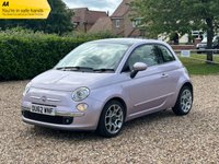 USED 2013 62 FIAT 500 0.9 TwinAir Lounge Hatchback 3dr Petrol Dualogic Euro 5 (s/s) (85 bhp) 56553 miles