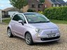 USED 2013 62 FIAT 500 0.9 TwinAir Lounge Hatchback 3dr Petrol Dualogic Euro 5 (s/s) (85 bhp) 56553 miles