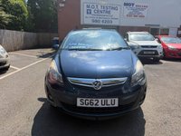 USED 2012 62 VAUXHALL CORSA 1.2 16V SXi Hatchback 5dr Petrol Manual Euro 5 (A/C) (85 ps) **GENUINE LOW MILEAGE**
