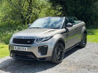 USED 2018 68 LAND ROVER RANGE ROVER EVOQUE 2.0 TD4 HSE Dynamic Convertible 2dr Diesel Auto 4WD Euro 6 (s/s) (180 ps) 