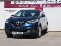 USED 2016 16 RENAULT KADJAR 1.5 dCi Dynamique Nav SUV 5dr Diesel Manual Euro 6 (s/s) (110 ps) 