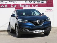 USED 2016 16 RENAULT KADJAR 1.5 dCi Dynamique Nav SUV 5dr Diesel Manual Euro 6 (s/s) (110 ps) 