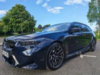 USED 2025 25 BMW M5 4.4 22.1kWh Touring 5dr Petrol Plug-in Hybrid Steptronic xDrive Euro 6 (s/s) (727 ps) Panoramic Glass Roof, Front and Rear Heated Seats, Ventilated Front Seats, 20"/21" 952 M Light Alloy Wheels Black B, Control E, M Brakes with Red Calipers, M Carbon Mirror Caps, Travel and Comfort System, Comfort Pack, AC Fast Charge preparation, High-gloss Shadowline Exterior Trim, Indv. high-gloss shadowline- extended, Sun Protection Glass, Ambient Lighting, Anthracite Headlining, Dark Silver M accent combined with Alumi, Electric Memory Seats, Four-zone automatic air conditioning, M Multifun