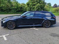 USED 2025 25 BMW M5 4.4 22.1kWh Touring 5dr Petrol Plug-in Hybrid Steptronic xDrive Euro 6 (s/s) (727 ps) Panoramic Glass Roof, Front and Rear Heated Seats, Ventilated Front Seats, 20"/21" 952 M Light Alloy Wheels Black B, Control E, M Brakes with Red Calipers, M Carbon Mirror Caps, Travel and Comfort System, Comfort Pack, AC Fast Charge preparation, High-gloss Shadowline Exterior Trim, Indv. high-gloss shadowline- extended, Sun Protection Glass, Ambient Lighting, Anthracite Headlining, Dark Silver M accent combined with Alumi, Electric Memory Seats, Four-zone automatic air conditioning, M Multifun