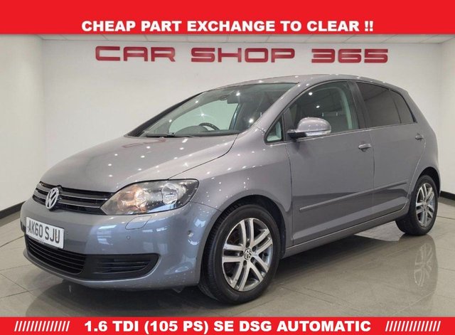 2010 VOLKSWAGEN GOLF PLUS 1.6 TDI SE Hatchback 5dr Diesel DSG Euro 5 (105 ps) £2490.00