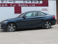 USED 2016 66 BMW 2 SERIES 1.5 218i Sport Coupe 2dr Petrol Auto Euro 6 (s/s) (136 ps) 