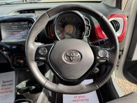 USED 2017 17 TOYOTA AYGO 1.0 VVT-i x-claim Funroof 5dr Petrol Manual Euro 6 (68 ps) Buy with Complete Confidence from Sheriff Motors, All our vehicles are extensively road tested and thoroughly inspected prior to sale. Each vehicle comes with a new 1 year mot and we rectify all advisories and failures at no additional cost to our customers, plus a full oil and filter service. For added peace of mind, every car includes a 6 month complimentary RAC Warranty, 12 months Rac Breakdown Cover giving you complete confidence when you buy from Sheriff Motors.