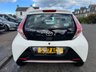 USED 2017 17 TOYOTA AYGO 1.0 VVT-i x-claim Funroof 5dr Petrol Manual Euro 6 (68 ps) Buy with Complete Confidence from Sheriff Motors, All our vehicles are extensively road tested and thoroughly inspected prior to sale. Each vehicle comes with a new 1 year mot and we rectify all advisories and failures at no additional cost to our customers, plus a full oil and filter service. For added peace of mind, every car includes a 6 month complimentary RAC Warranty, 12 months Rac Breakdown Cover giving you complete confidence when you buy from Sheriff Motors.