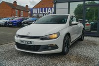 USED 2013 13 VOLKSWAGEN SCIROCCO 2.0 TDI BlueMotion Tech GT Hatchback 3dr Diesel Manual Euro 5 (s/s) (Leather, Nav) (140 ps) 