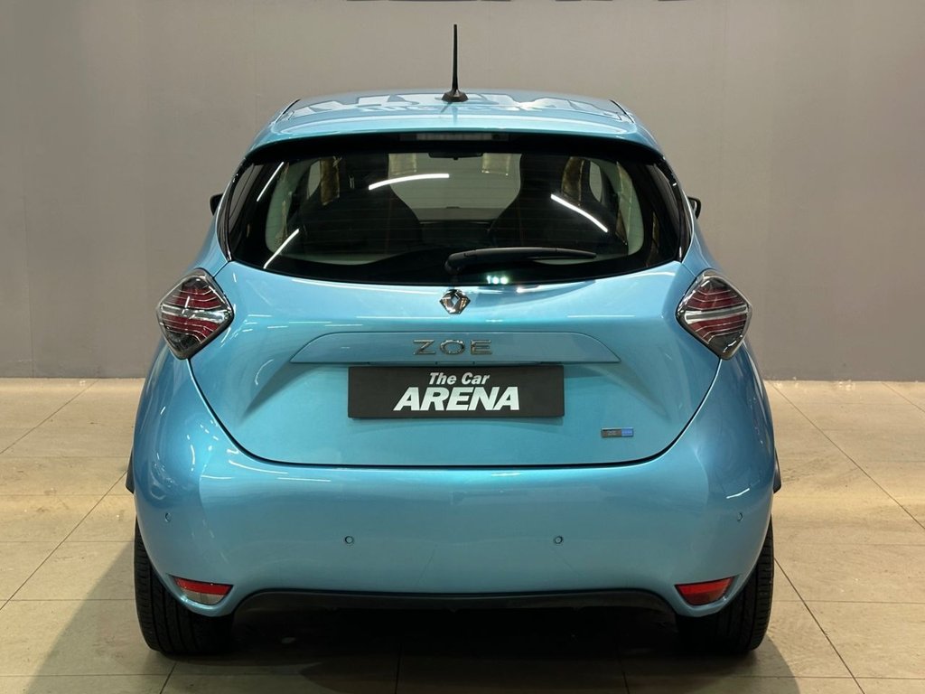 USED 2021 71 RENAULT ZOE R110 EV50 52kWh Iconic Hatchback 5dr Electric Auto (Rapid Charge) (107 bhp) 3 SERVICE VISITS