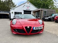 USED 2016 16 ALFA ROMEO 4C 1750 TBi Spider 2dr Petrol TCT Euro 6 (240 bhp) &pound;10,000 OF EXTRAS