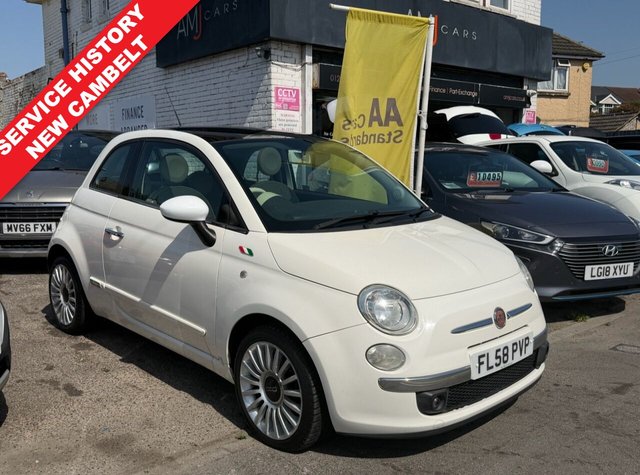 View our Fiat 500 1.2 Lounge Hatchback 3dr Petrol Manual Euro 4 (69 bhp)