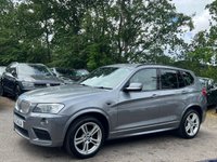 USED 2013 13 BMW X3 3.0 30d M Sport SUV 5dr Diesel Auto xDrive Euro 5 (s/s) (258 ps) 