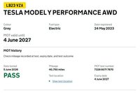 USED 2023 23 TESLA MODEL Y (Dual Motor) Performance SUV 5dr Electric Auto 4WDE (426 bhp) 1 Owner from New