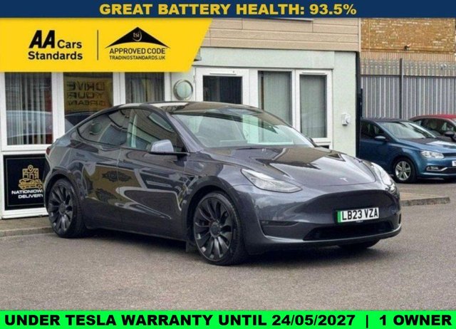 View our Tesla Model Y (Dual Motor) Performance SUV 5dr Electric Auto 4WDE (426 bhp)