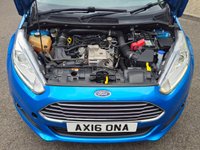USED 2016 16 FORD FIESTA 1.0T EcoBoost Zetec Blue Edition Hatchback 5dr Petrol Manual Euro 6 (s/s) (100 ps) Full FORD Service History  |  1 Owner From Brand New  |  2 Keys
