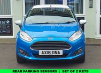 USED 2016 16 FORD FIESTA 1.0T EcoBoost Zetec Blue Edition Hatchback 5dr Petrol Manual Euro 6 (s/s) (100 ps) Full FORD Service History  |  1 Owner From Brand New  |  2 Keys