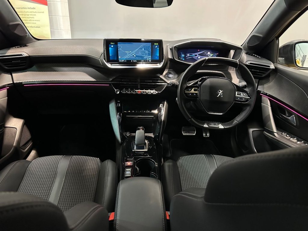 USED 2021 71 PEUGEOT E-208 50kWh GT Hatchback 5dr Electric Auto (136 ps) SERVICE HISTORY
