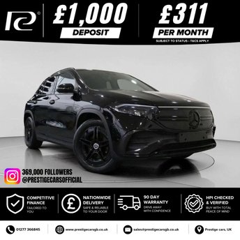2022 MERCEDES-BENZ EQA EQA 250 66.5kWh AMG Line SUV 5dr Electric Auto (190 ps) &pound;18990.00