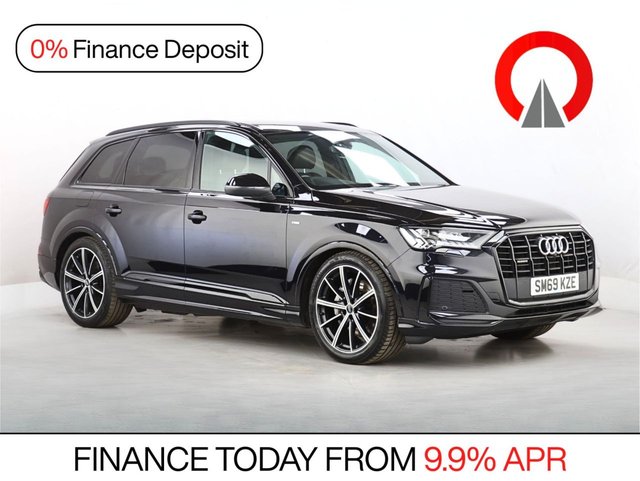 View our Audi Q7 3.0 TDI V6 50 Black Edition SUV 5dr Diesel Tiptronic quattro Euro 6 (s/s) (286 ps)