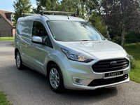 USED 2021 21 FORD TRANSIT CONNECT 1.5 200 EcoBlue Limited Panel Van 5dr Diesel Manual L1 Euro 6 (s/s) (120 ps) LIMITED REAR CAMREA - SILVER - ONE OWNER -