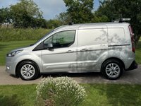 USED 2021 21 FORD TRANSIT CONNECT 1.5 200 EcoBlue Limited Panel Van 5dr Diesel Manual L1 Euro 6 (s/s) (120 ps) LIMITED REAR CAMREA - SILVER - ONE OWNER -